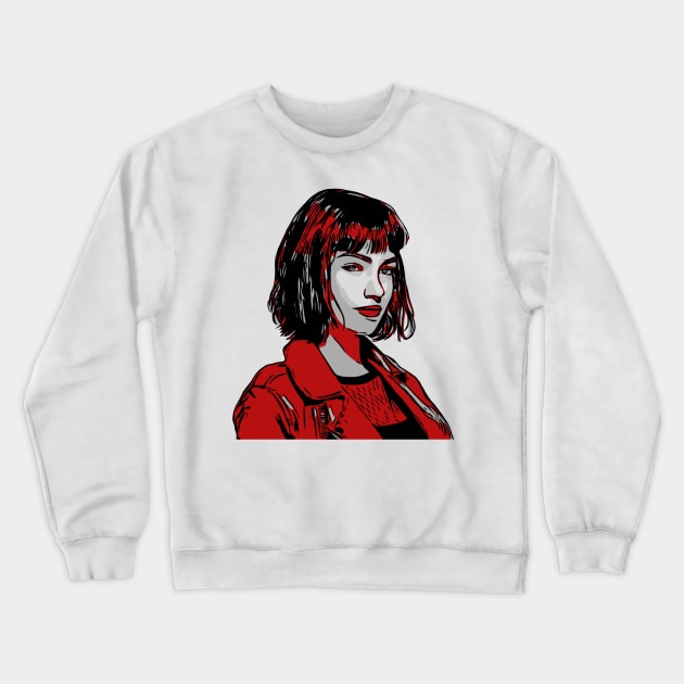 Ursula corbero/tokyo Crewneck Sweatshirt by Morishasha